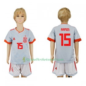 Fußballtrikots Spanien Sergio Ramos 15 Kinder WM 2018 Auswärts-trikot kaufen